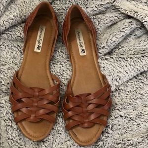 Brown sandals